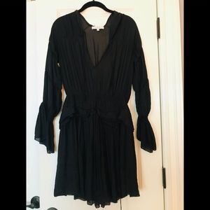 Black silk IRO dress